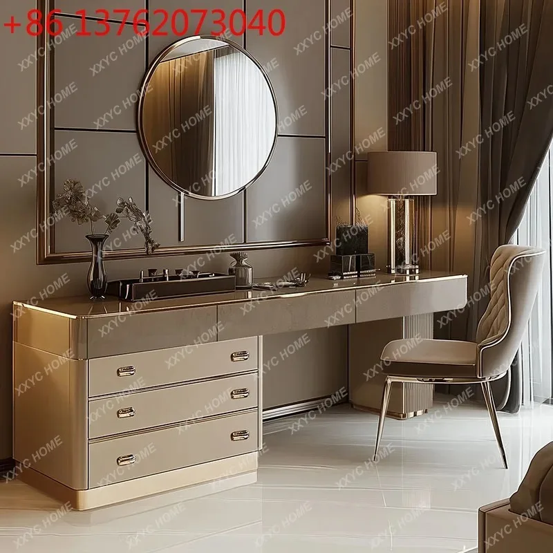 Beauty Makeup Vanity Set - Een volledige set houten kaptafel Scandinavische