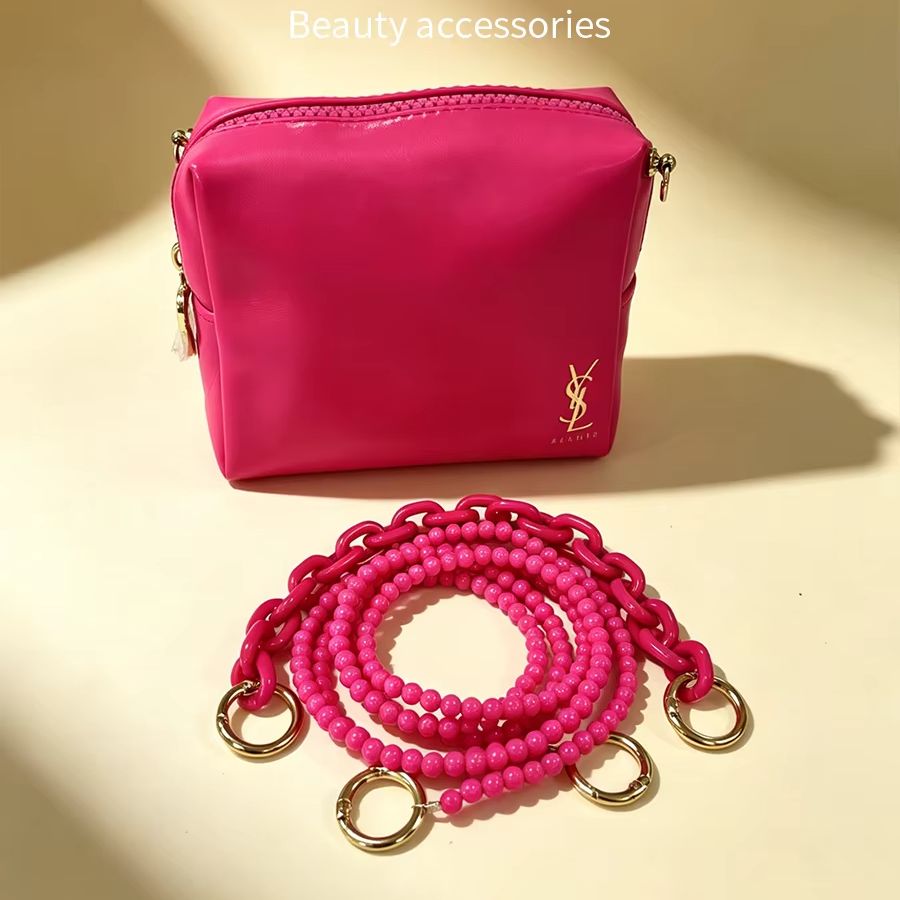 Ysl Beauty Makeup Bag - Yves Saint Laurent YSL's tas felroze