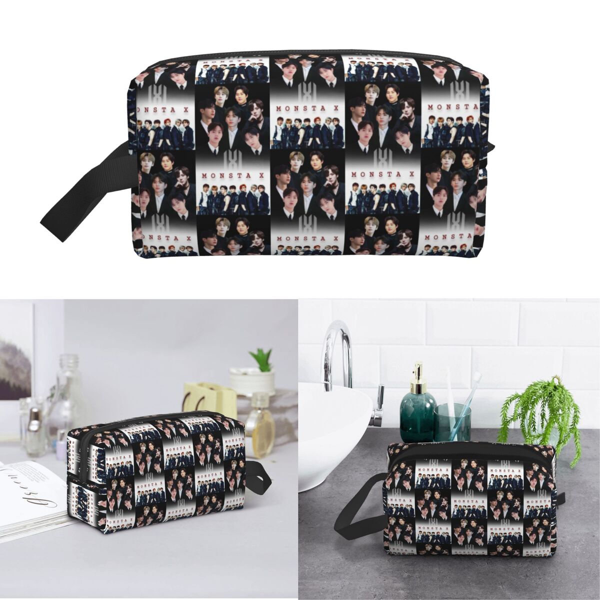 X Beauty Makeup - Monsta X Kpop make-uptas Cosmetische organisator