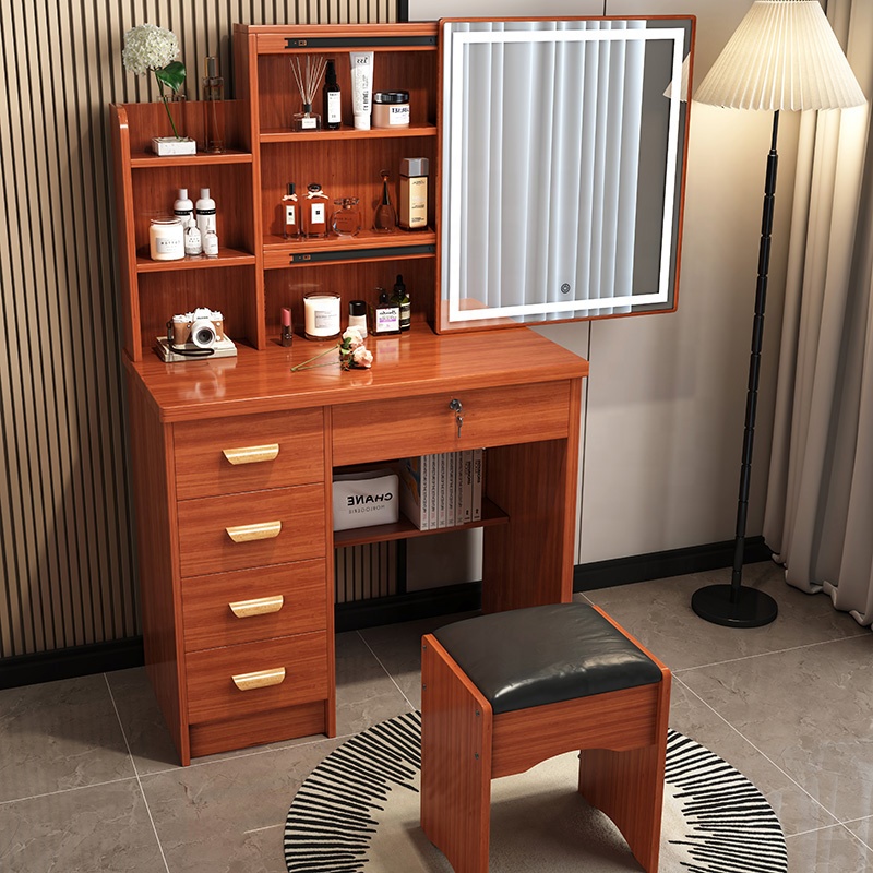 Beauty Makeup Vanity Set - Slaapkamermeubilair in Scandinavische stijl, modern, klein,