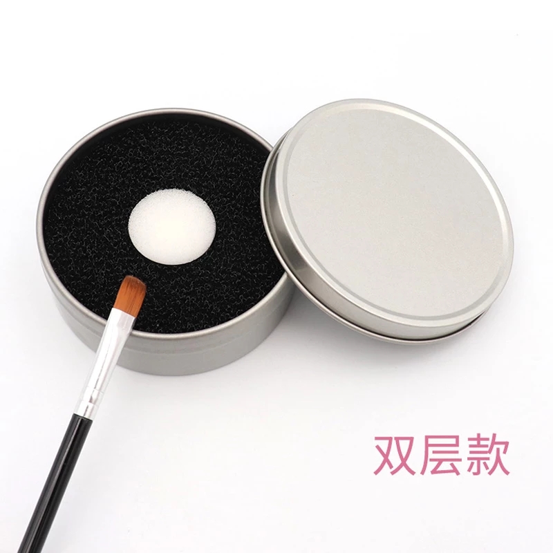 Cosmetic Sponge - 1 stuks Stomerij-reinigingsdoos Nat en droog
