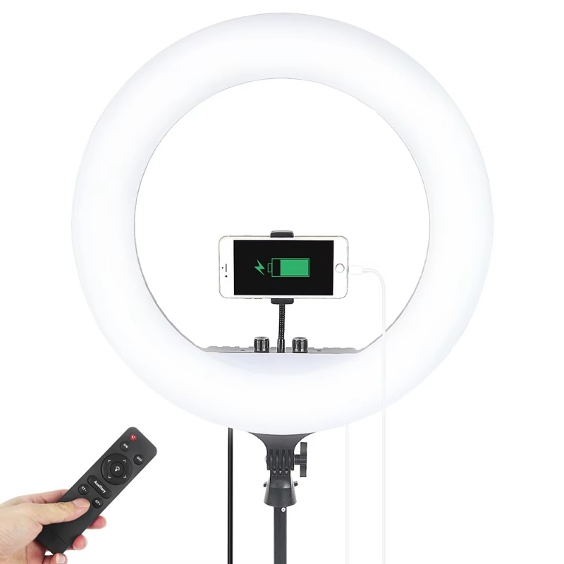Beauty Makeup Video - 18-inch ringlicht met statief voor live