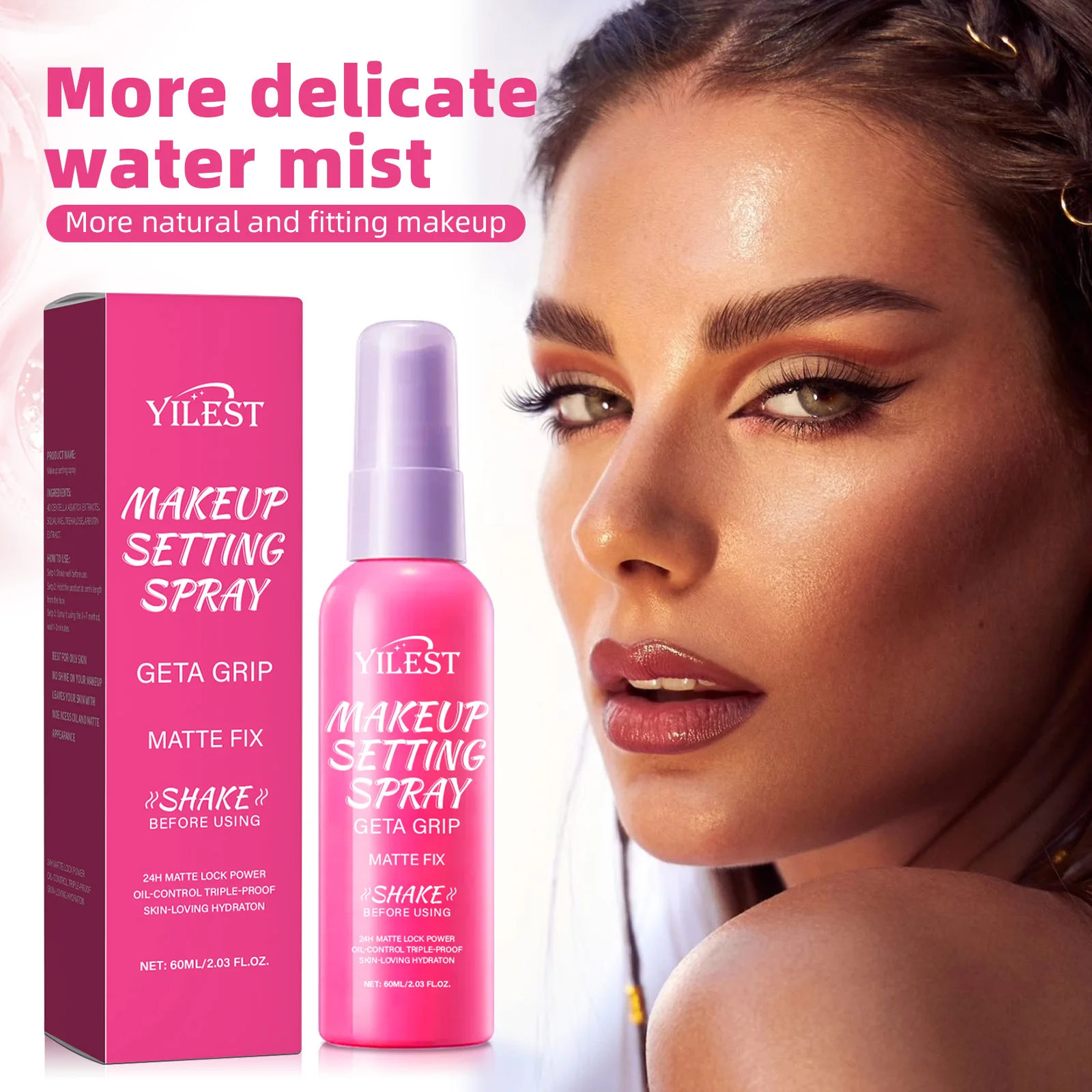 Makeup Fixing Mist - Matte Waterproof Setting Spray Langdurige make-up