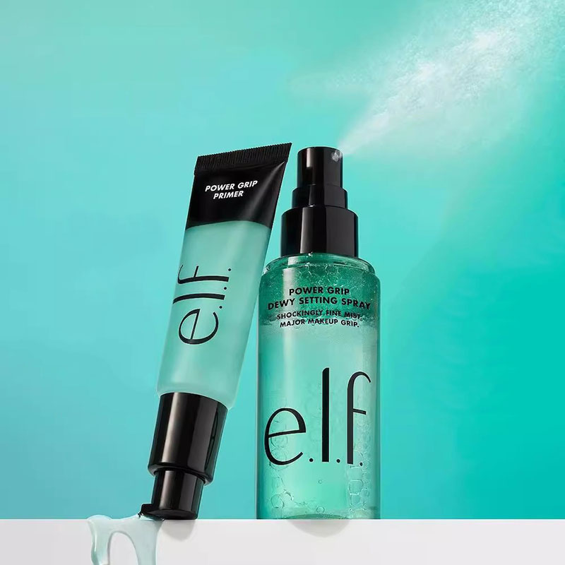Makeup Fixing Mist - Elf Makeup Power Grip Dewy Setting