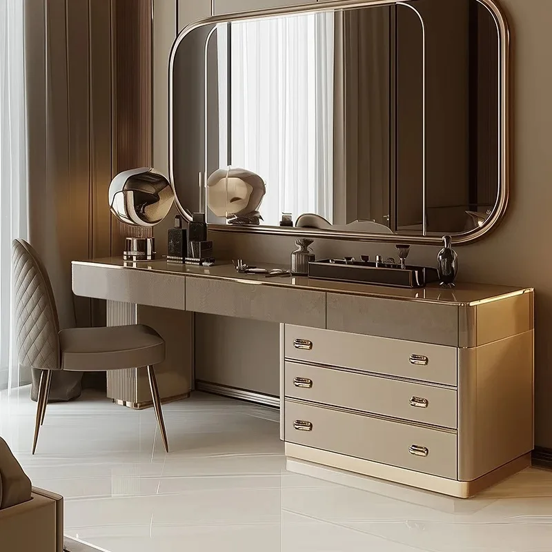Een volledige set houten kapta - Beauty Makeup Vanity Set recensie en prijs