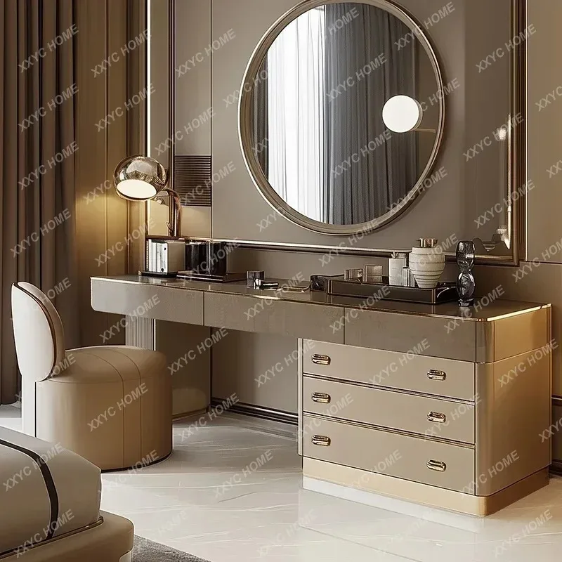 Een volledige set houten kapta - Beauty Makeup Vanity Set recensie en prijs