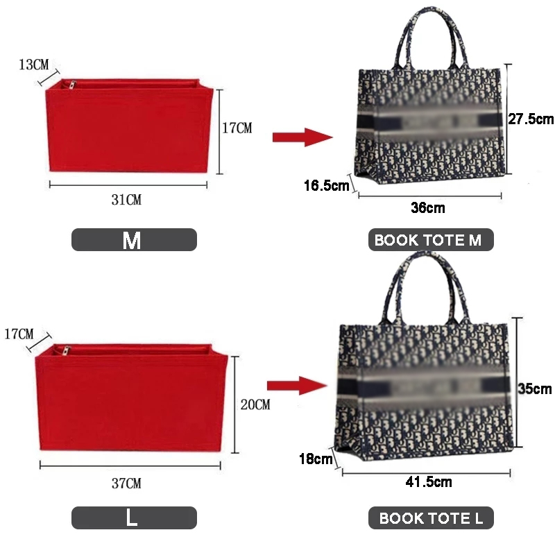 Vilten Doek Insteektas Past BO - Ysl Beauty Makeup Bag recensie en prijs