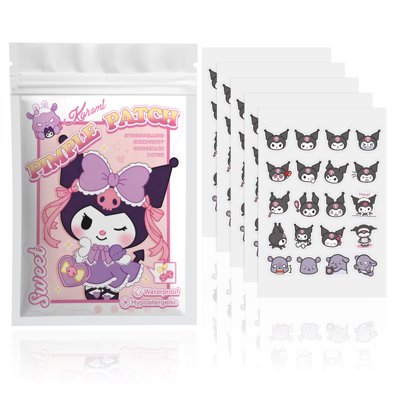 Acnepleisters, acne stickers,  - Pressed Powder Foundation recensie en prijs