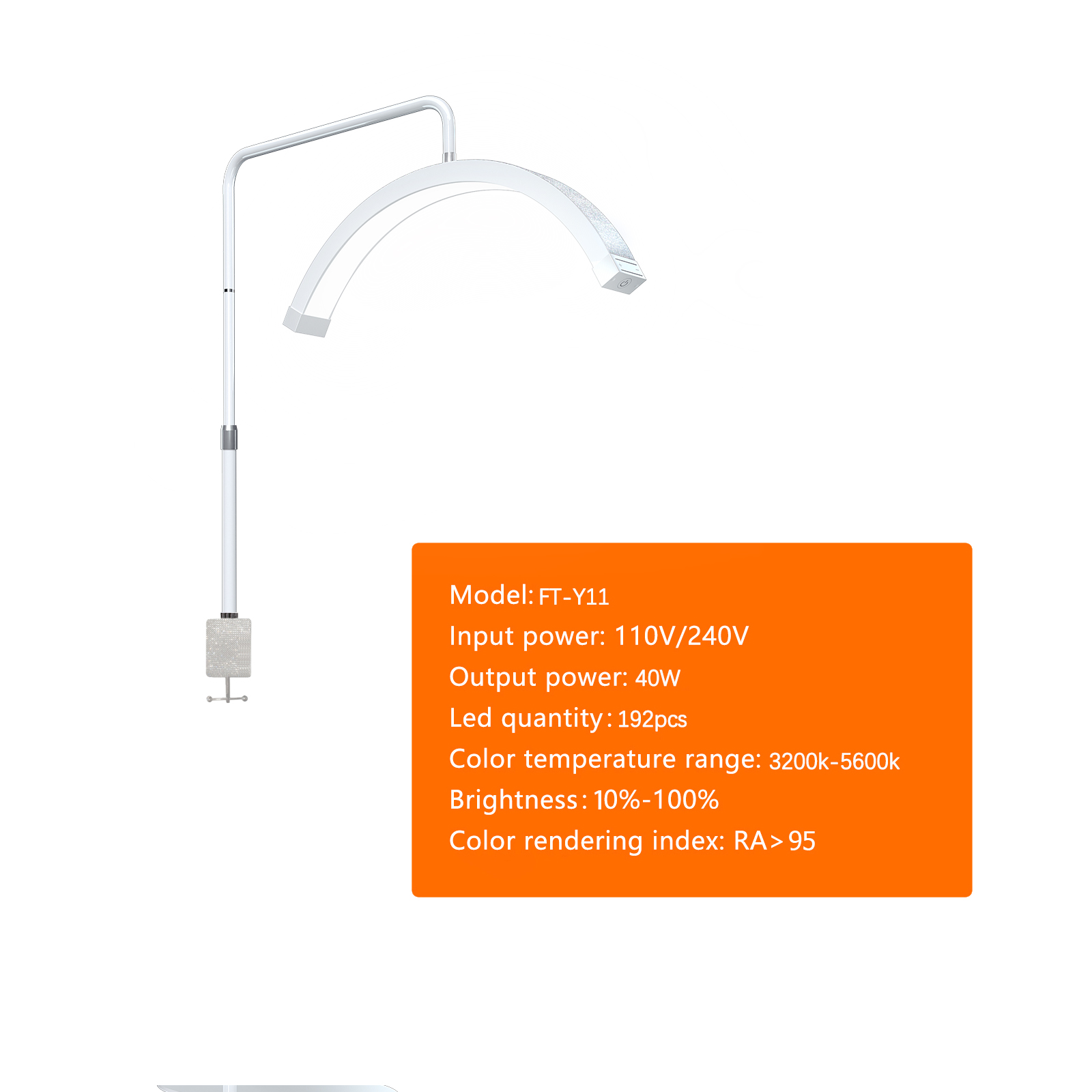 Fusitu FT-Y11 40W Desktop LED  - Beauty Makeup Video recensie en prijs