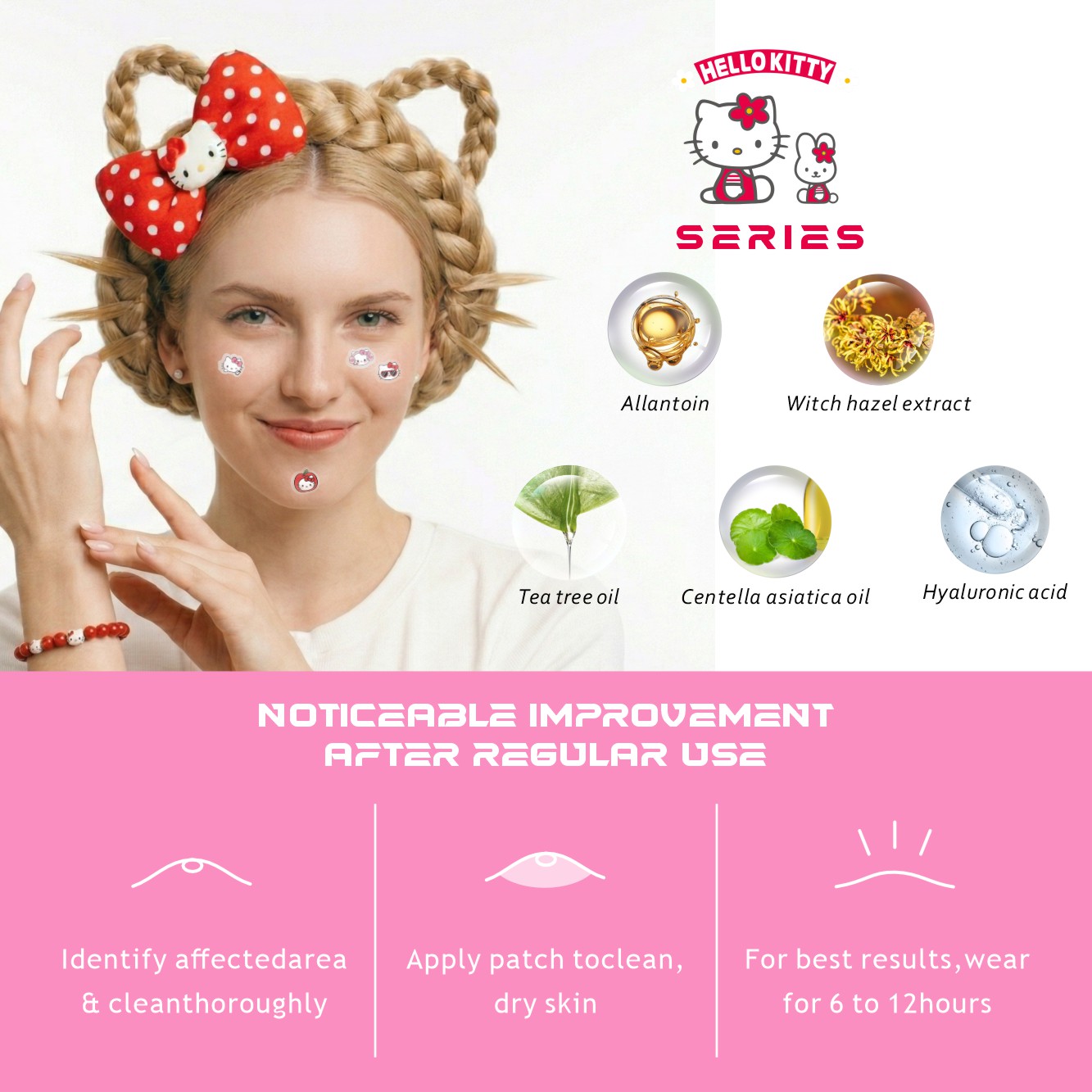 48/120 STUKS hello kitty acnep - Pressed Powder Foundation recensie en prijs