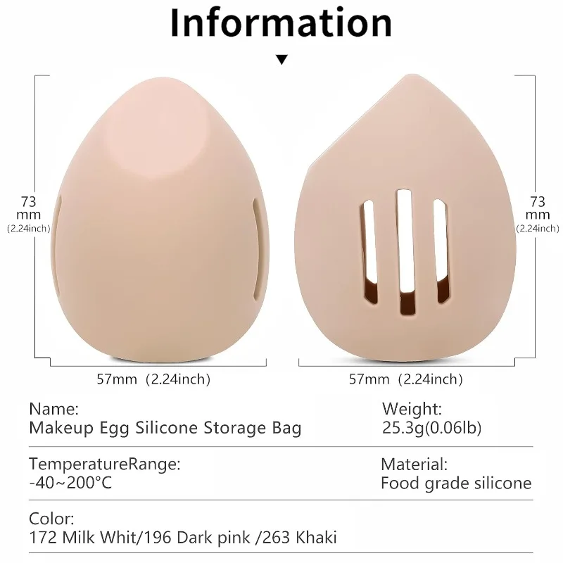 Siliconen Beauty Ei Ademend En - Cosmetic Sponge recensie en prijs