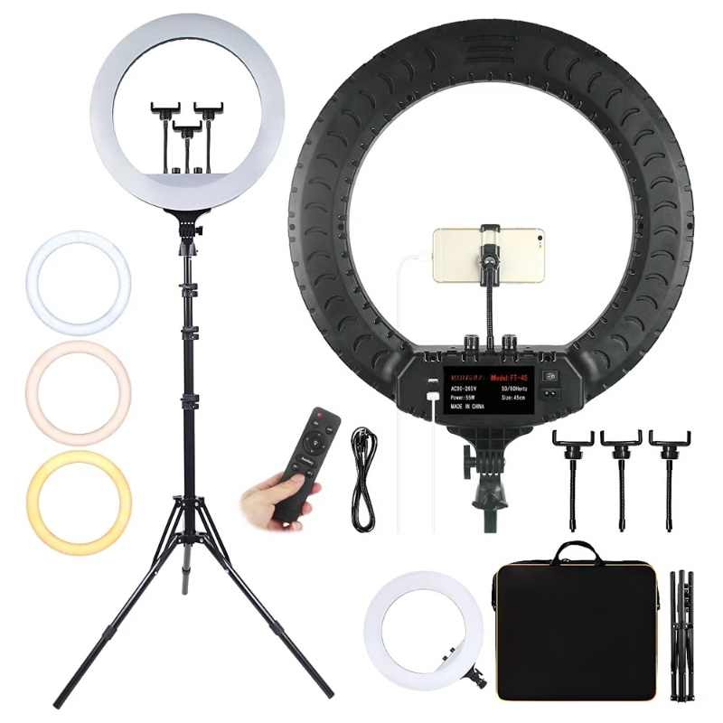 18-inch ringlicht met statief  - Beauty Makeup Video recensie en prijs