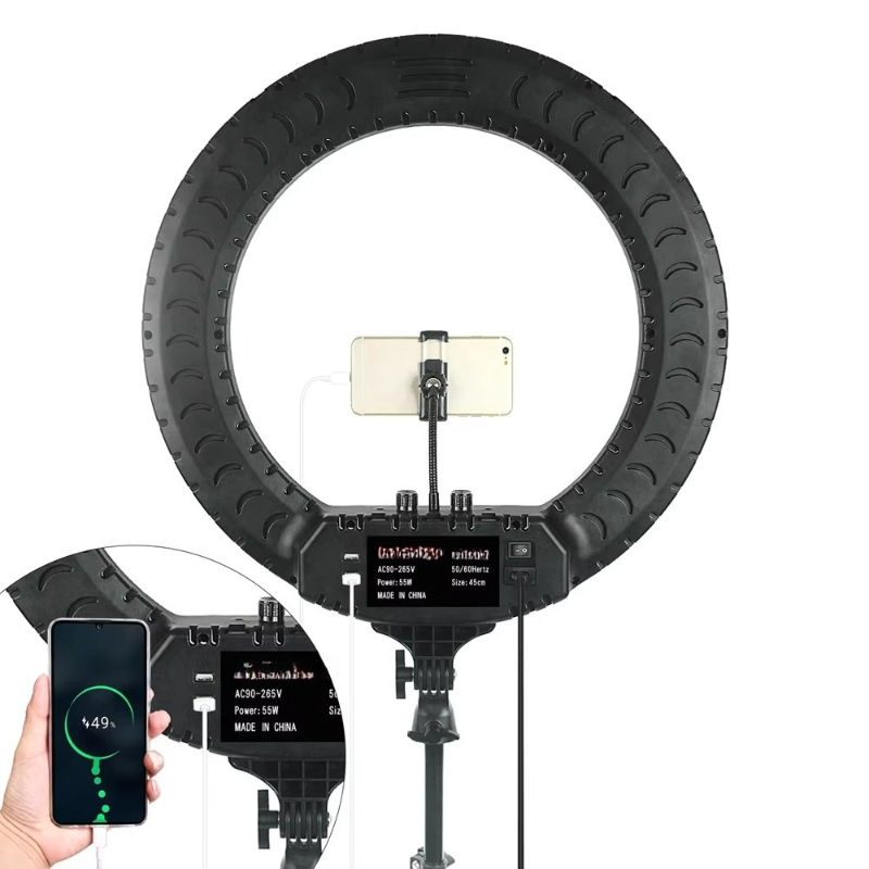 18-inch ringlicht met statief  - Beauty Makeup Video recensie en prijs