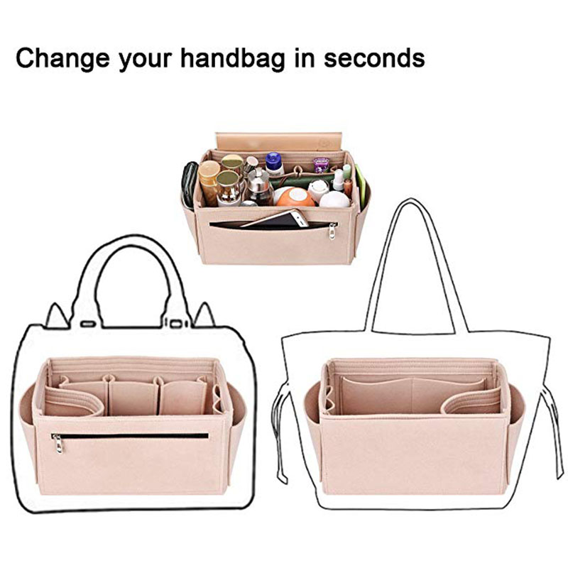 Make-up Organizer Vilten Doek  - Ysl Beauty Makeup Bag recensie en prijs