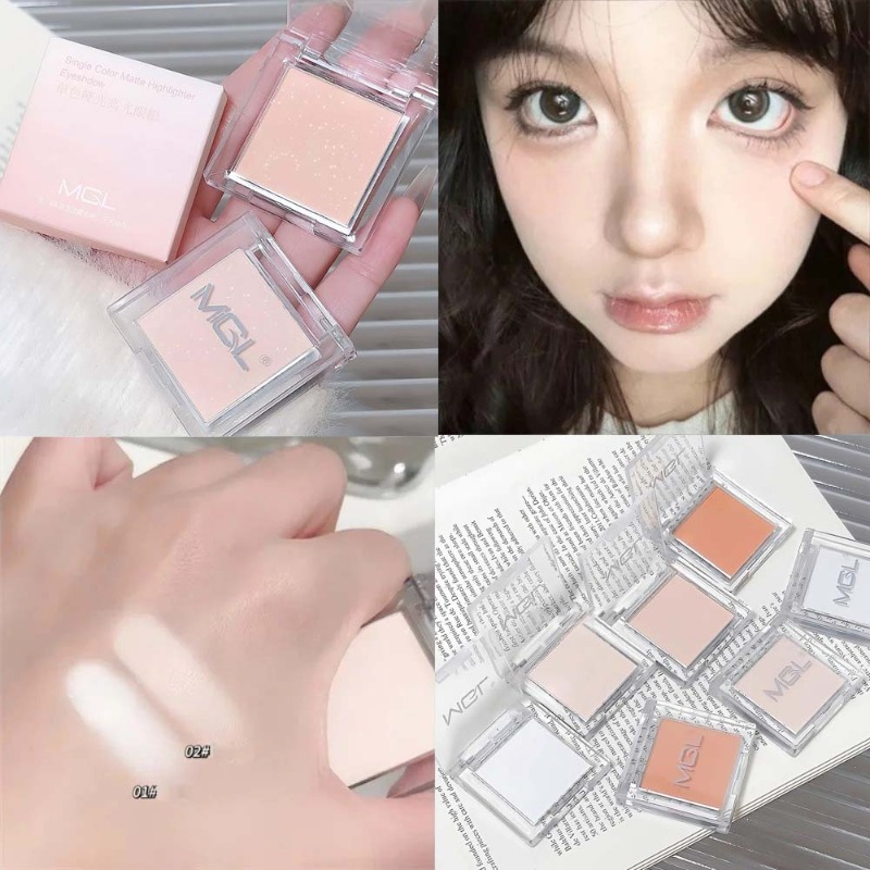 Matte Highlighter Poeder Oogsc - Pressed Powder Foundation recensie en prijs