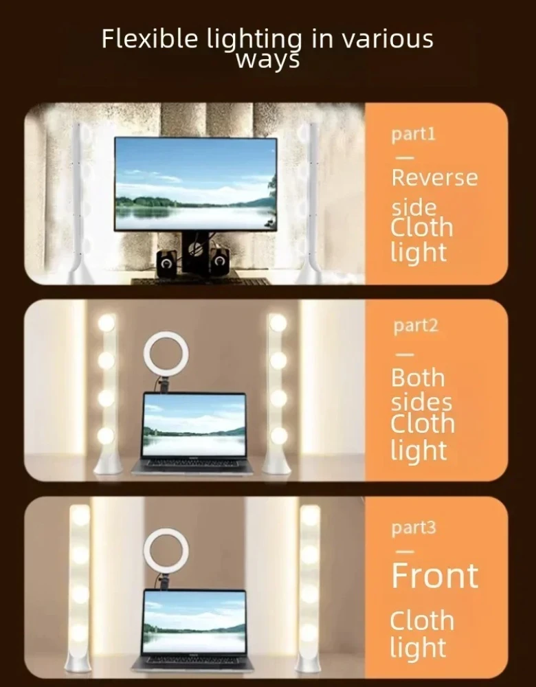 10W Professioneel ​ ​ LED-vulo - Beauty Makeup Video recensie en prijs