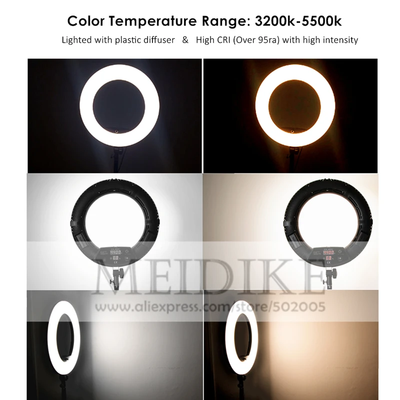 LED Ringlamp FD-480II Beauty S - Beauty Makeup Video recensie en prijs
