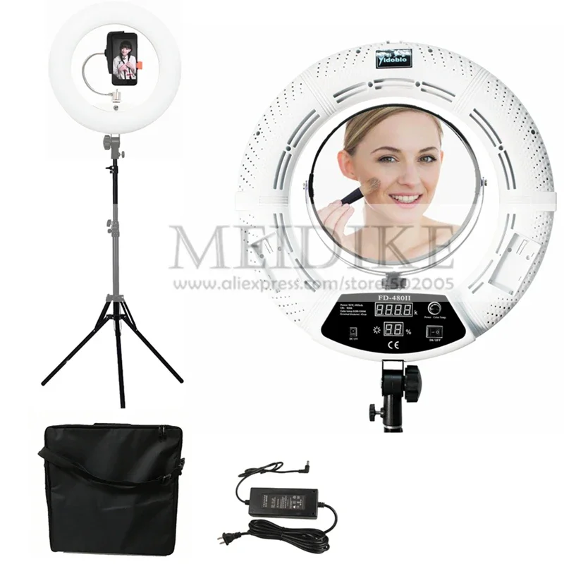 Yidoblo 96W Ring Light FD-480  - Beauty Makeup Video recensie en prijs