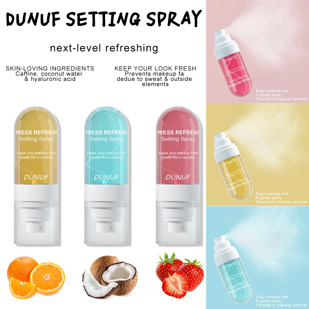 DUNUF 1 stuks Hydraterende Mak - Makeup Fixing Mist recensie en prijs