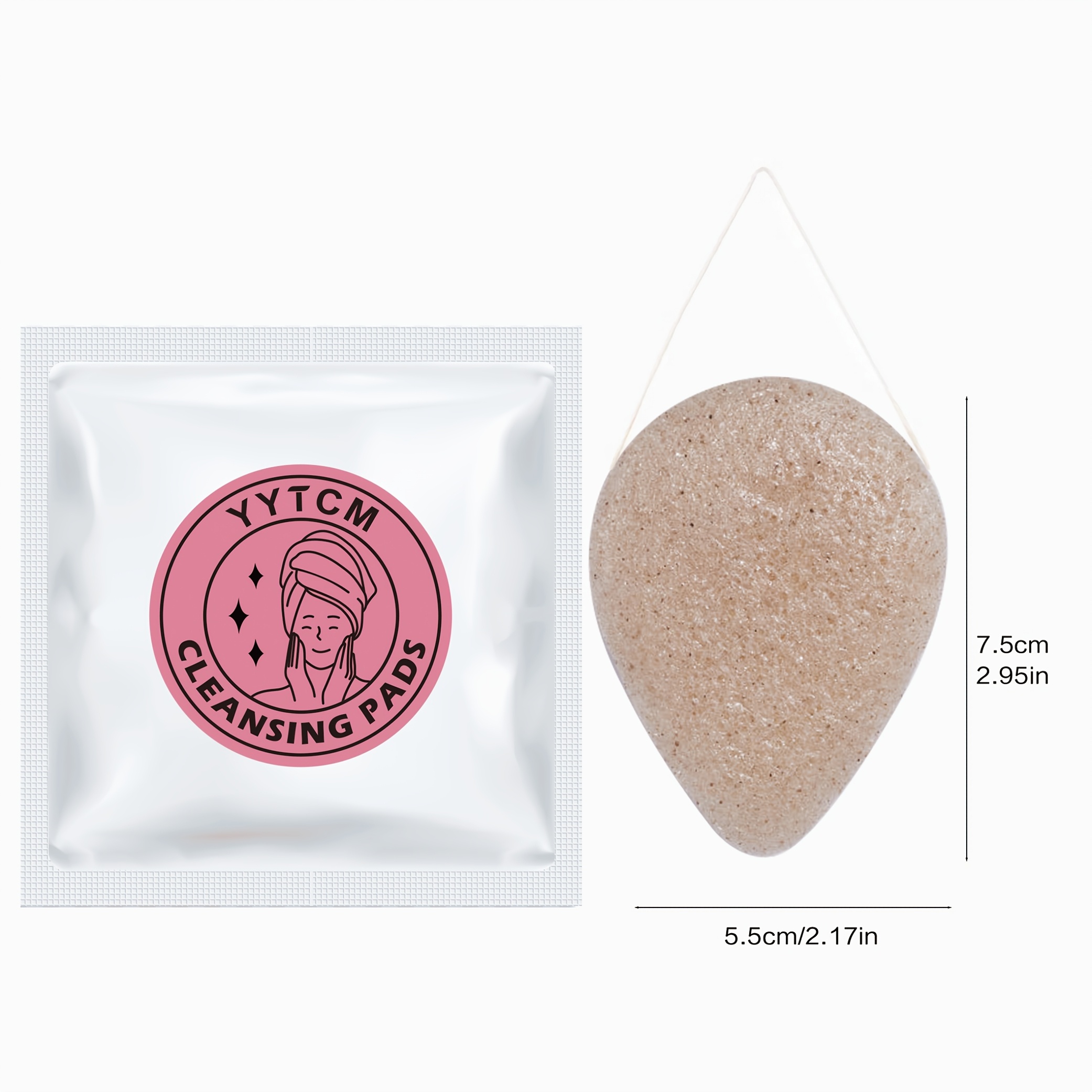 Walnootzaad Konjac gezichtsspo - Cosmetic Sponge recensie en prijs