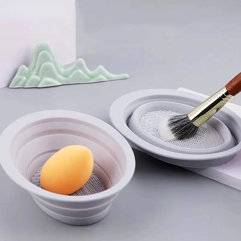 Opvouwbare siliconen make-upbo - Beauty Makeup Supply recensie en prijs