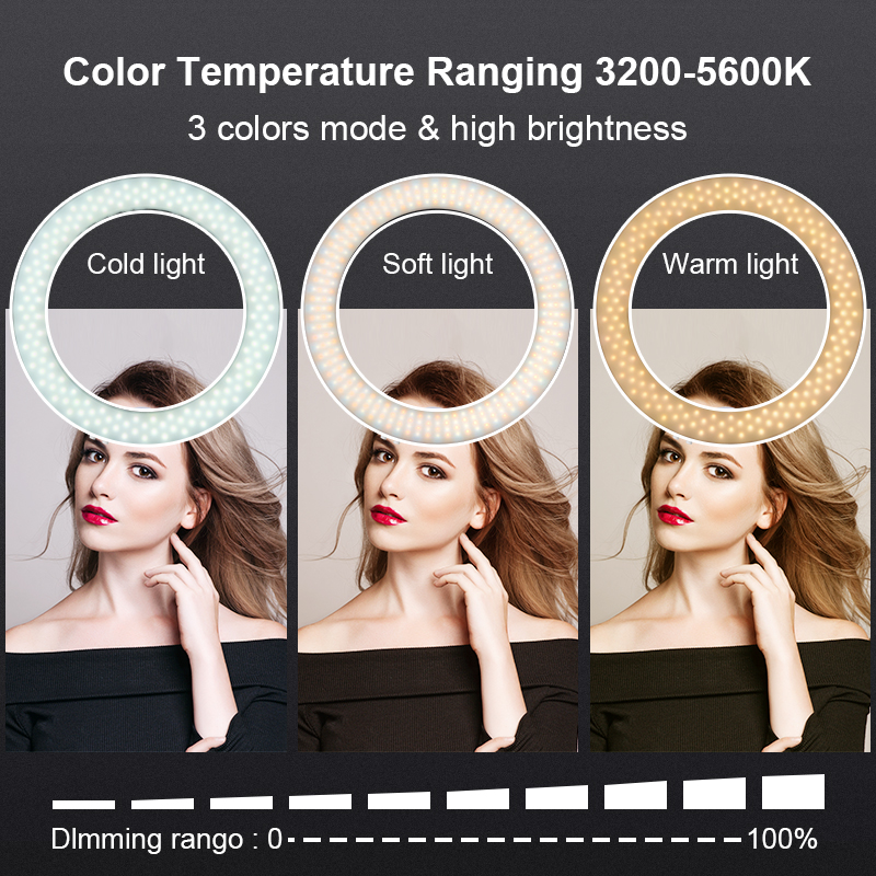 18 inch ringlicht met statief  - Beauty Makeup Video recensie en prijs