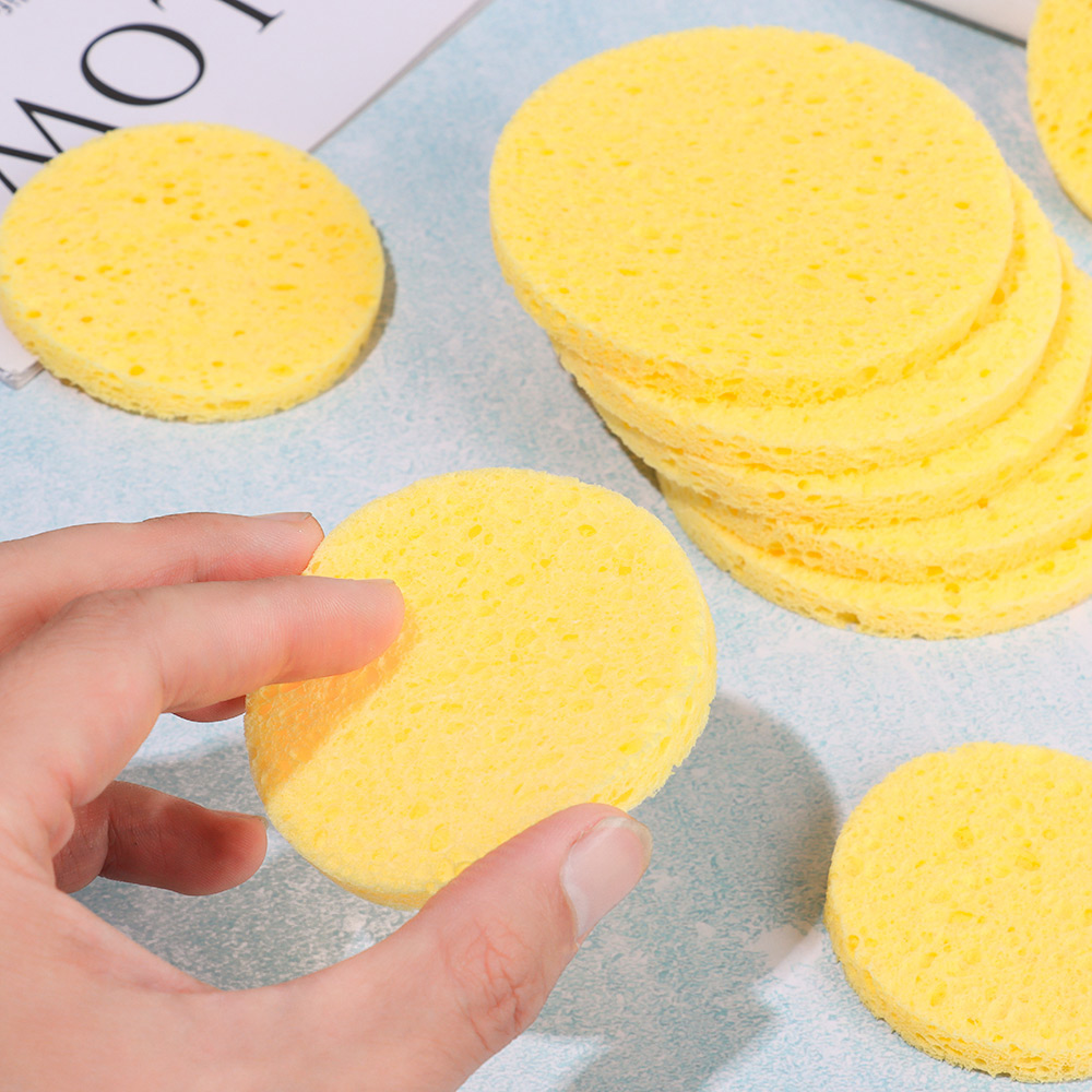 10 Stuks 6-9 Cm Geel Gezicht R - Cosmetic Sponge recensie en prijs