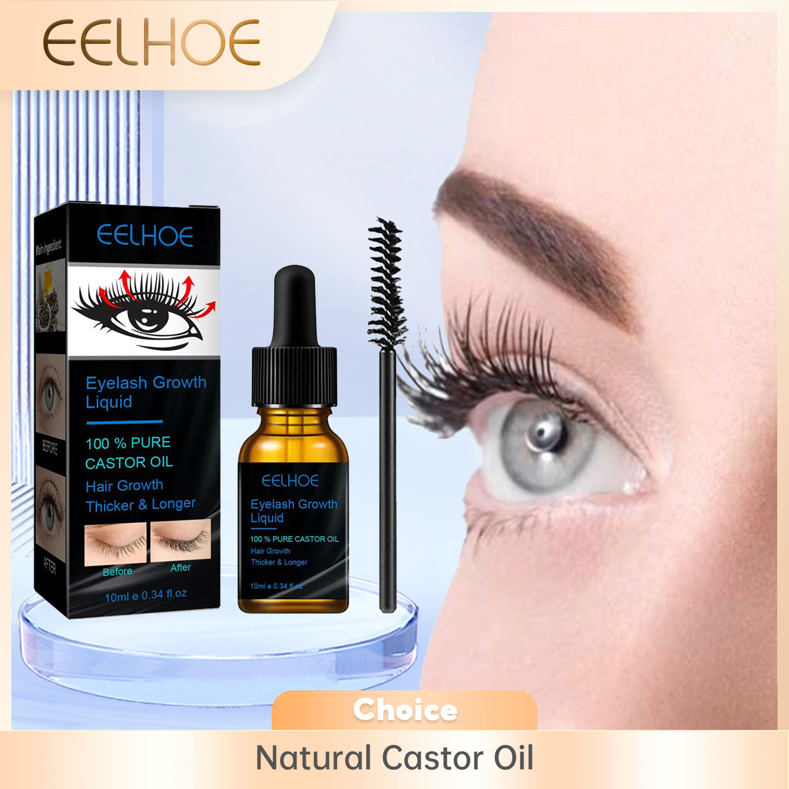 Castorolie Wimpergroei Serum v - Lash Serum Growth recensie en prijs