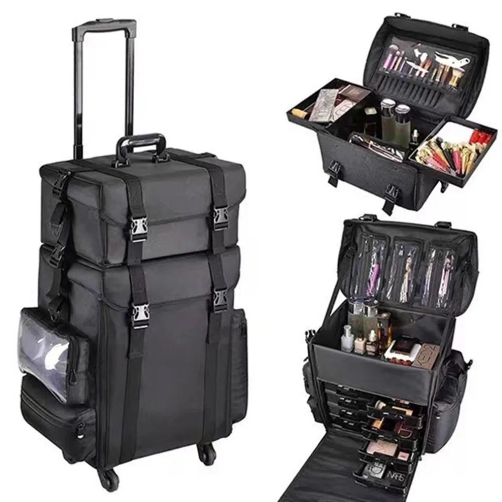 Set Reismake-up Trolley Koffer - Beauty Makeup Vanity Set recensie en prijs