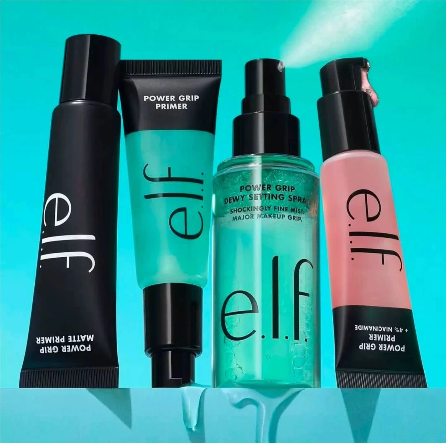 Elf Makeup Power Grip Dewy Set - Makeup Fixing Mist recensie en prijs