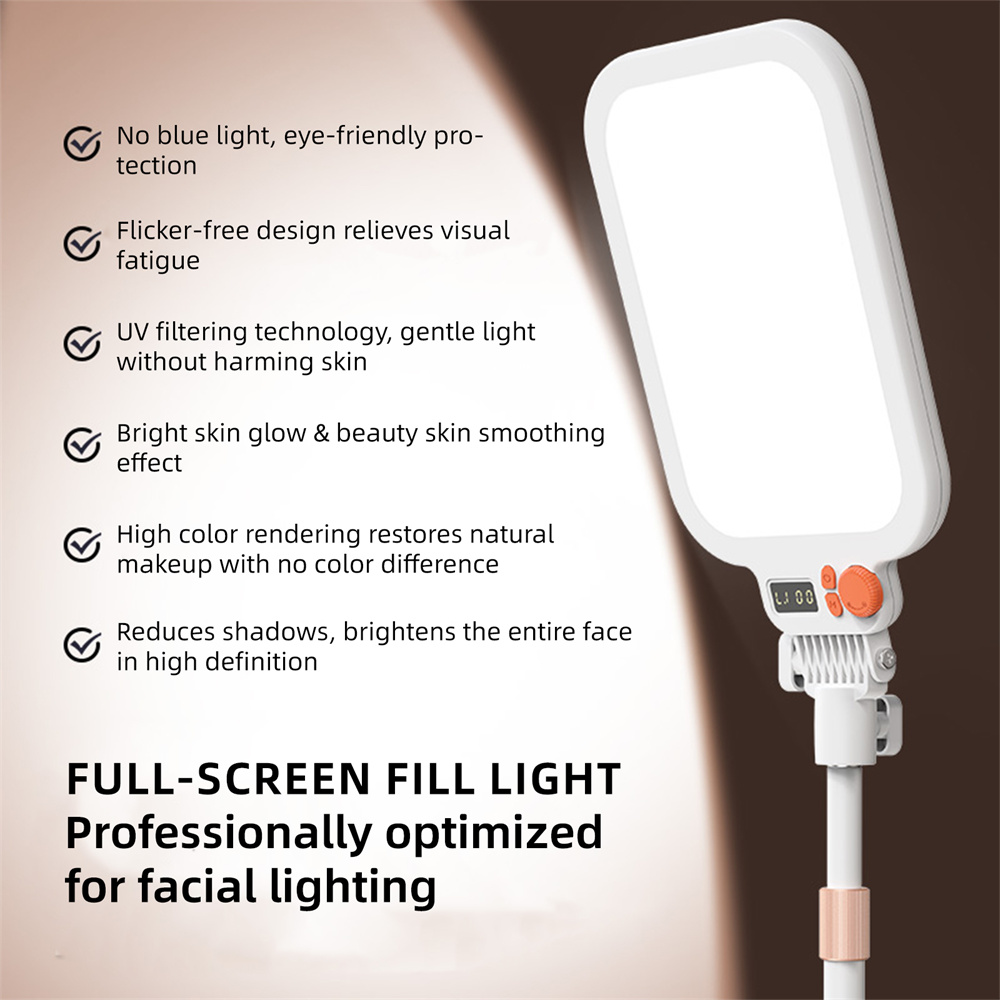 Full Screen LED Videolamp Ra95 - Beauty Makeup Video recensie en prijs