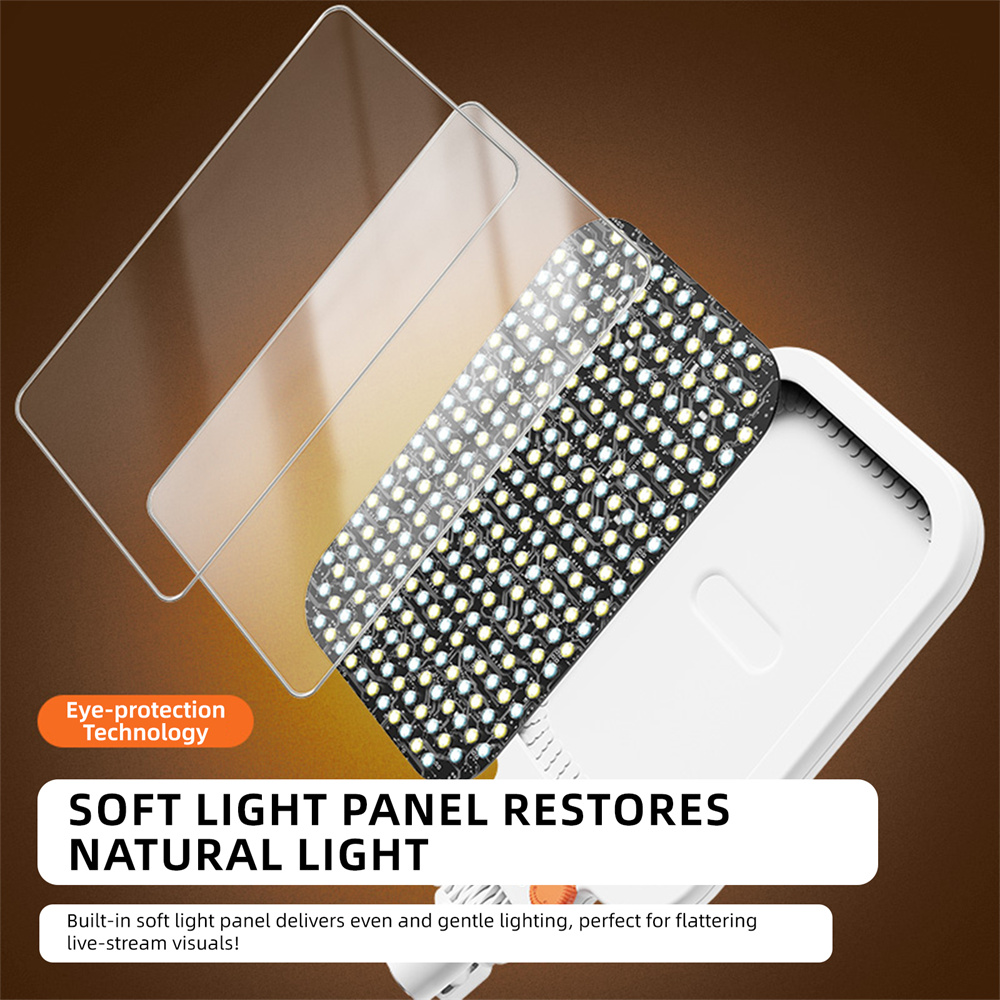 Full Screen LED Videolamp Ra95 - Beauty Makeup Video recensie en prijs