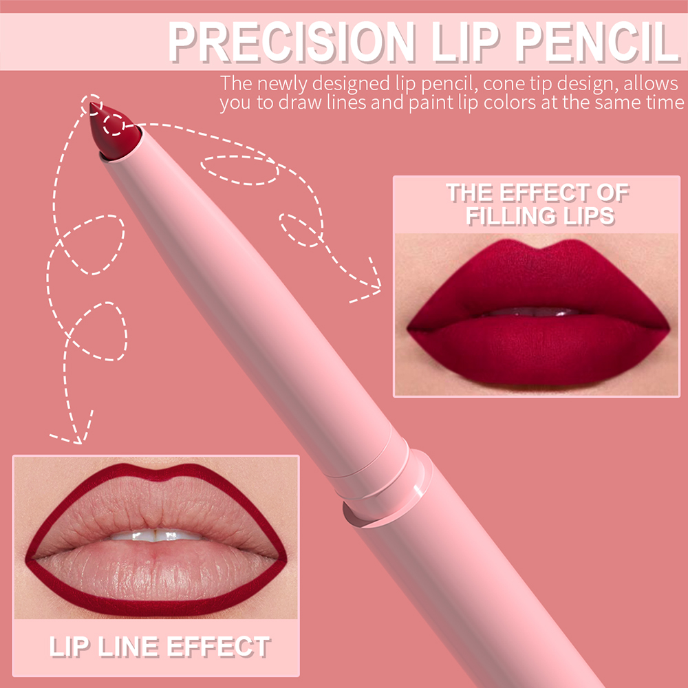 6-delige liplinerpenset Langdu - X Beauty Makeup recensie en prijs