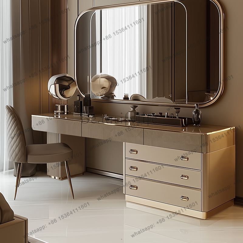 Volledige set houten kaptafel  - Beauty Makeup Vanity Set recensie en prijs