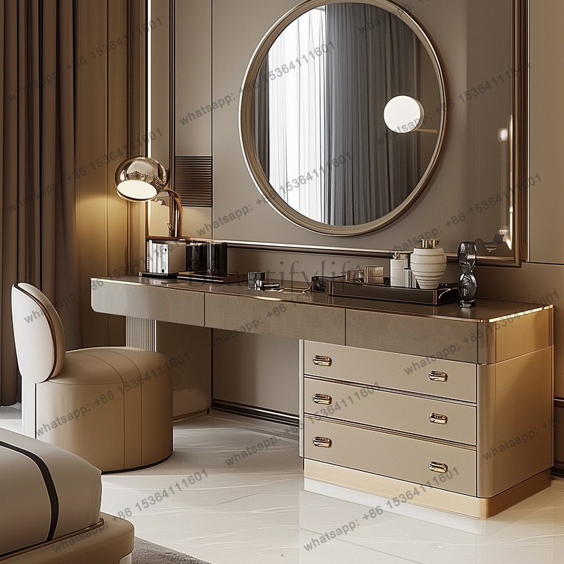Volledige set houten kaptafel  - Beauty Makeup Vanity Set recensie en prijs
